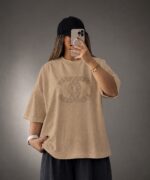 تیشرت شانل نگین دار کد 274 - Image 6